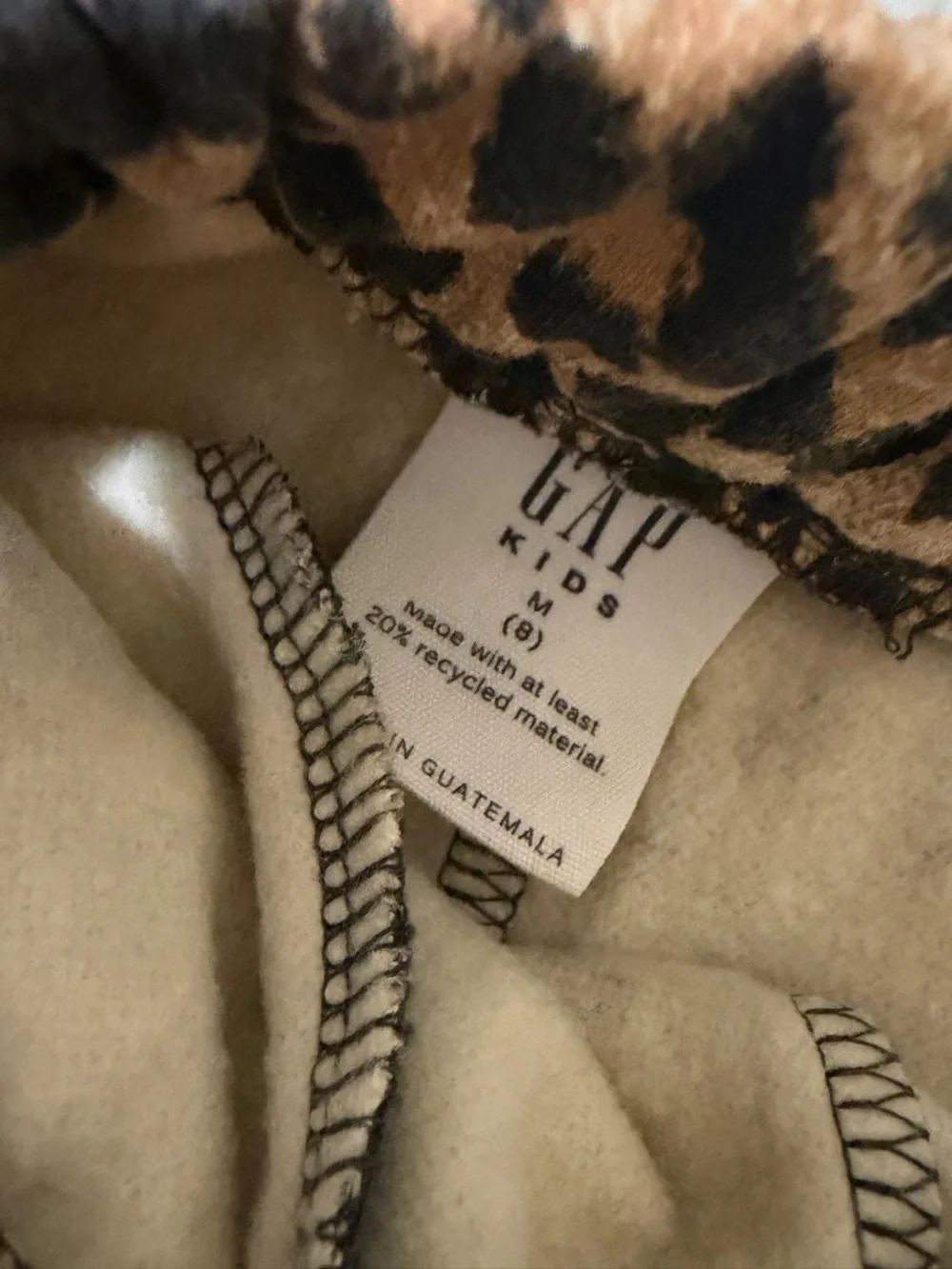 GAP Kids Leopard-Print Joggers - Brown & Black